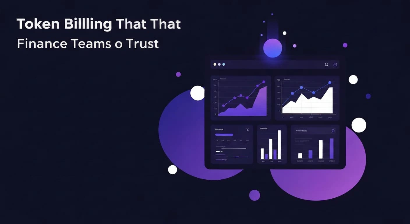 Token Billing That Finance Teams Can Trust